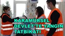 Karamürsel Devlet'te Yangın Tatbikatı