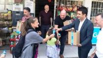 Başkan Mete'den Çocuklara Dondurma